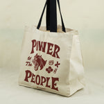 Load image into Gallery viewer, Power to the People tote bag
