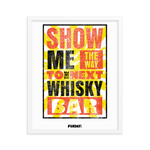 Load image into Gallery viewer, Whisky Bar (Framed poster)

