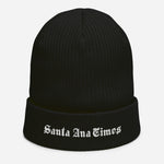 Load image into Gallery viewer, Santa Ana Times (Organic ribbed beanie)
