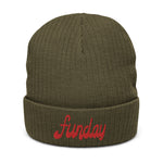 Load image into Gallery viewer, FundayCo. Recycled cuffed beanie
