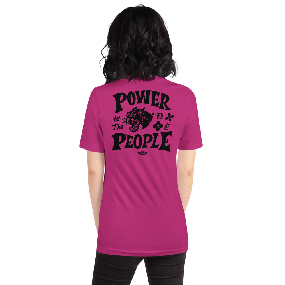 Power to the people Short-sleeve unisex t-shirt