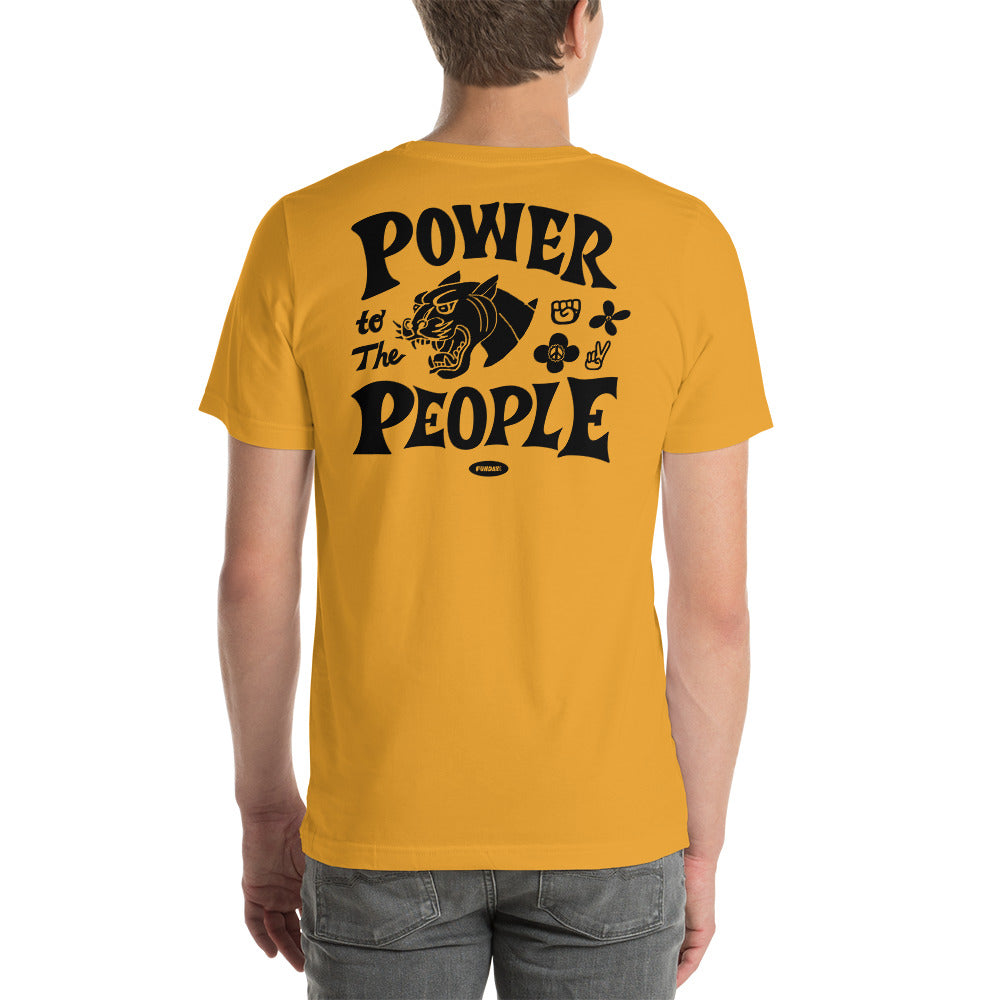 Power to the people Short-sleeve unisex t-shirt