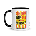 Load image into Gallery viewer, Whisky Bar Mug with Color Inside
