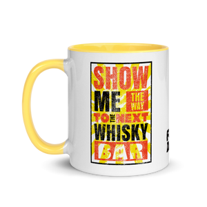 Whisky Bar Mug with Color Inside